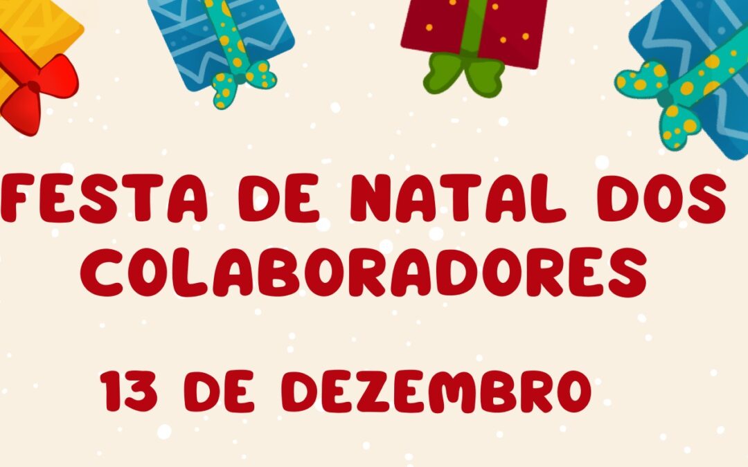 Ceia de natal dos colaboradores – Inscrições abertas